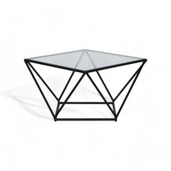 Kraft Bazaar Valerie Small Coffee Table in Black 63x63x45Cm Kraft Bazaar Valerie Small Coffee Table in Black 63x63x45Cm