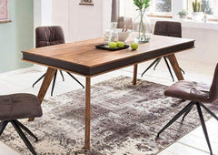 Gfine Six seater dining table made of solid sheesham wood 175x91x76Cm Gfine Six seater dining table made of solid sheesham wood 175x91x76Cm