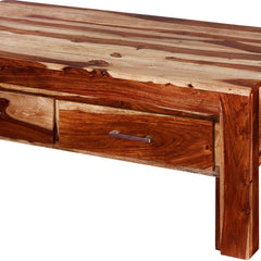 Indian Rosewood Coffee Table w Drawers Brown Indian Rosewood Coffee Table w Drawers Brown