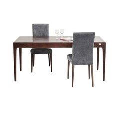 Boston Taper Contemporary Solid Wood Rectangle Dining Table Walnut 1.75m Boston Taper Contemporary Solid Wood Rectangle Dining Table Walnut 1.75m