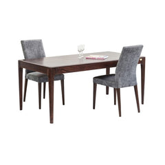 Boston Taper Contemporary Solid Wood Rectangle Dining Table Walnut 1.75m Boston Taper Contemporary Solid Wood Rectangle Dining Table Walnut 1.75m