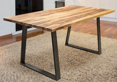 Gfine Eight seater dining table made of solid sheesham wood and iron 198x99x76Cm Gfine Eight seater dining table made of solid sheesham wood and iron 198x99x76Cm