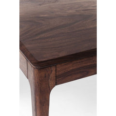 Boston Taper Contemporary Solid Wood Rectangle Dining Table Walnut 2m Boston Taper Contemporary Solid Wood Rectangle Dining Table Walnut 2m