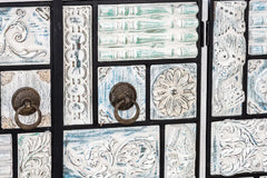 Indian Hand Carved Mango Wood 4 Door Sideboard White 11 Indian Hand Carved Mango Wood 4 Door Sideboard White 11