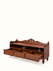 Indian Hand Carved Sheesham Wood TV Unit 33 Indian Hand Carved Sheesham Wood TV Unit 33