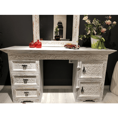 Hand Carved Solid Hard Wood Dresser Dressing Table D2 Hand Carved Solid Hard Wood Dresser Dressing Table D2