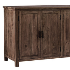 The Attic California Solid Wood Sideboard Walnut The Attic California Solid Wood Sideboard Walnut