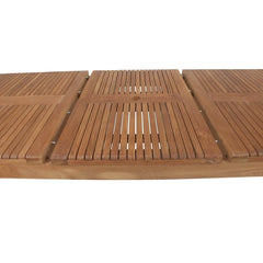 Boston Rustic Handcrafted Teak Wood Extension Dining Table Boston Rustic Handcrafted Teak Wood Extension Dining Table