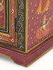 Mughal Hand Painted Solid Wood Cabinet Wardrobe D80 Mughal Hand Painted Solid Wood Cabinet Wardrobe D80