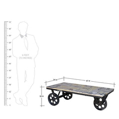 The Attic Bonn Metal Centre Table Black The Attic Bonn Metal Centre Table Black