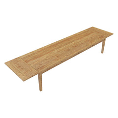 Boston Indian Solid Wood Large Extendable Dining Table For 16 People Natural Boston Indian Solid Wood Large Extendable Dining Table For 16 People Natural