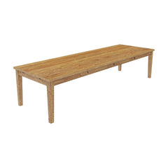 Boston Indian Solid Wood Large Extendable Dining Table For 16 People Natural Boston Indian Solid Wood Large Extendable Dining Table For 16 People Natural