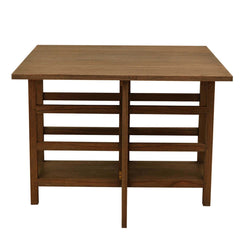 Boston Indian Solid Wood Drop Leaf Dining Table Chocolate Brown Boston Indian Solid Wood Drop Leaf Dining Table Chocolate Brown