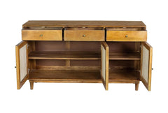 Kraft Bazaar Atalanta Sideboard (L) Light Brown 140x40x80Cm Kraft Bazaar Atalanta Sideboard (L) Light Brown 140x40x80Cm