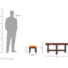 The Attic Kingston Solid Wood Coffee Tables Set Honey The Attic Kingston Solid Wood Coffee Tables Set Honey