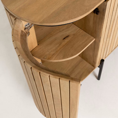 The Attic Camlot Solid Wood Sideboard Natural The Attic Camlot Solid Wood Sideboard Natural