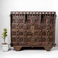 Hand carved Furniture Antique Solid Wood Damchiya Dowry Chest Hand carved Furniture Antique Solid Wood Damchiya Dowry Chest