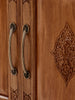 Indian Hand Carved Solid Wooden Cupboard Wardrobe D81 Indian Hand Carved Solid Wooden Cupboard Wardrobe D81