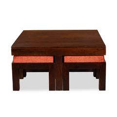 The Attic Kingston Solid Wood Coffee Tables Set Honey The Attic Kingston Solid Wood Coffee Tables Set Honey