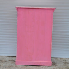 Bone Inlay Star Geometrical pattern Cabinet Pink Bone Inlay Star Geometrical pattern Cabinet Pink