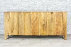 Urban Loft Handmade Solid Mango Wood Carved 4 Doors Sideboard on White Urban Loft Handmade Solid Mango Wood Carved 4 Doors Sideboard on White