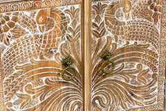 Urban Loft Handcrafted Solid Mango Wood Carved 4 Door Sideboard Whitewash Urban Loft Handcrafted Solid Mango Wood Carved 4 Door Sideboard Whitewash