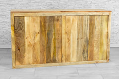 Urban Loft Classic Handmade Solid Mango Wood Carved 4 Doors Sideboard Urban Loft Classic Handmade Solid Mango Wood Carved 4 Doors Sideboard