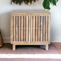 Kraft Bazaar Danish Sideboard (S) Natural Finish 80x40x80Cm Kraft Bazaar Danish Sideboard (S) Natural Finish 80x40x80Cm