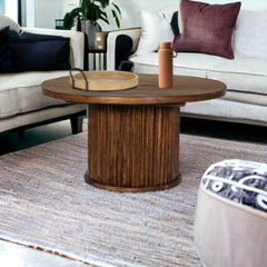 Kraft Bazaar Rodondo Coffee Table 80x80x42Cm Kraft Bazaar Rodondo Coffee Table 80x80x42Cm