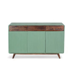 Kraft Bazaar Rodondo Sideboard (L) in Olive Green 140x40x92Cm Kraft Bazaar Rodondo Sideboard (L) in Olive Green 140x40x92Cm