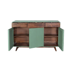 Kraft Bazaar Rodondo Sideboard (L) in Olive Green 140x40x92Cm Kraft Bazaar Rodondo Sideboard (L) in Olive Green 140x40x92Cm