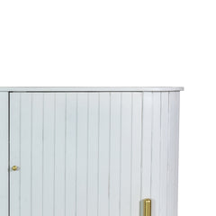 Kraft Bazaar Oval Sideboard (L) in Decu White 160x45x80Cm Kraft Bazaar Oval Sideboard (L) in Decu White 160x45x80Cm