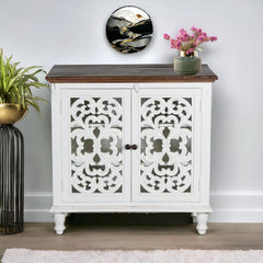 Kraft Bazaar Jodhpur Sideboard (S) with Distressed Edges 91x41x90cm Kraft Bazaar Jodhpur Sideboard (S) with Distressed Edges 91x41x90cm