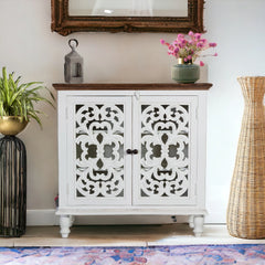 Kraft Bazaar Jodhpur Sideboard (S) with Distressed Edges 91x41x90cm Kraft Bazaar Jodhpur Sideboard (S) with Distressed Edges 91x41x90cm