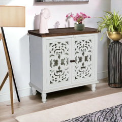 Kraft Bazaar Jodhpur Sideboard (S) with Distressed Edges 91x41x90cm Kraft Bazaar Jodhpur Sideboard (S) with Distressed Edges 91x41x90cm