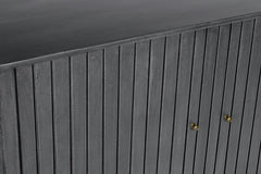 Kraft Bazaar Oval Sideboard (L) in Premium Platina Grey 160x45x80Cm Kraft Bazaar Oval Sideboard (L) in Premium Platina Grey 160x45x80Cm