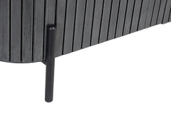 Kraft Bazaar Oval Sideboard (L) in Premium Platina Grey 160x45x80Cm Kraft Bazaar Oval Sideboard (L) in Premium Platina Grey 160x45x80Cm