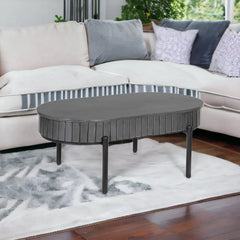 Kraft Bazaar Oval Coffee Table 110x60x45Cm Kraft Bazaar Oval Coffee Table 110x60x45Cm