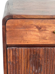 Kraft Bazaar Rodondo Sideboard (S) in American Walnut Finish 100x40x85Cm Kraft Bazaar Rodondo Sideboard (S) in American Walnut Finish 100x40x85Cm