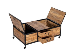 Kraft Bazaar Trunk Coffee Table 120x70x43Cm Kraft Bazaar Trunk Coffee Table 120x70x43Cm
