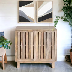 Kraft Bazaar Danish Sideboard (S) Natural Finish 80x40x80Cm Kraft Bazaar Danish Sideboard (S) Natural Finish 80x40x80Cm