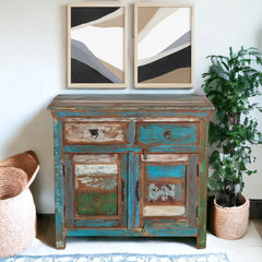 Kraft Bazaar Vistoso 2 Drawer Sideboard 90x40x85Cm Kraft Bazaar Vistoso 2 Drawer Sideboard 90x40x85Cm