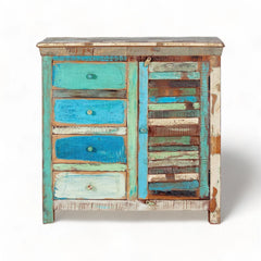 Kraft Bazaar Vistoso Sideboard 4 drawers 90x40x90Cm Kraft Bazaar Vistoso Sideboard 4 drawers 90x40x90Cm
