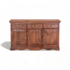 Kraft Bazaar Ajmer Sideboard Walnut Finish 150x40x90Cm Kraft Bazaar Ajmer Sideboard Walnut Finish 150x40x90Cm