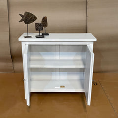 Handcrafted Indian Furniture Carved Solid Hard Wood 2 Mirror Doors Cabinet White 81x31x75cm Handcrafted Indian Furniture Carved Solid Hard Wood 2 Mirror Doors Cabinet White 81x31x75cm