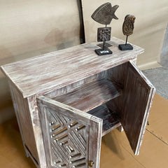 Handcrafted Indian Furniture Carved Solid Hard Wood 2 Mirror Doors Cabinet 01 Handcrafted Indian Furniture Carved Solid Hard Wood 2 Mirror Doors Cabinet 01