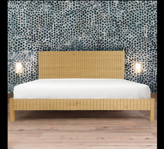 Indian Hand Carved Solid Wood King Size Bed Black 125 Indian Hand Carved Solid Wood King Size Bed Black 125