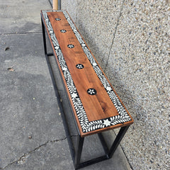 Indian Furniture Industrial Solid Wood Dining Bench Indian Furniture Industrial Solid Wood Dining Bench