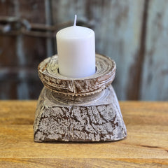 Antique Handcarved Wooden Old Pillar Candle Stand Holder Brown 32 Antique Handcarved Wooden Old Pillar Candle Stand Holder Brown 32