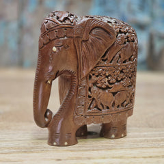 Indian Handcrafted Wooden Elephant Home Decor Showpiece 204 Indian Handcrafted Wooden Elephant Home Decor Showpiece 204